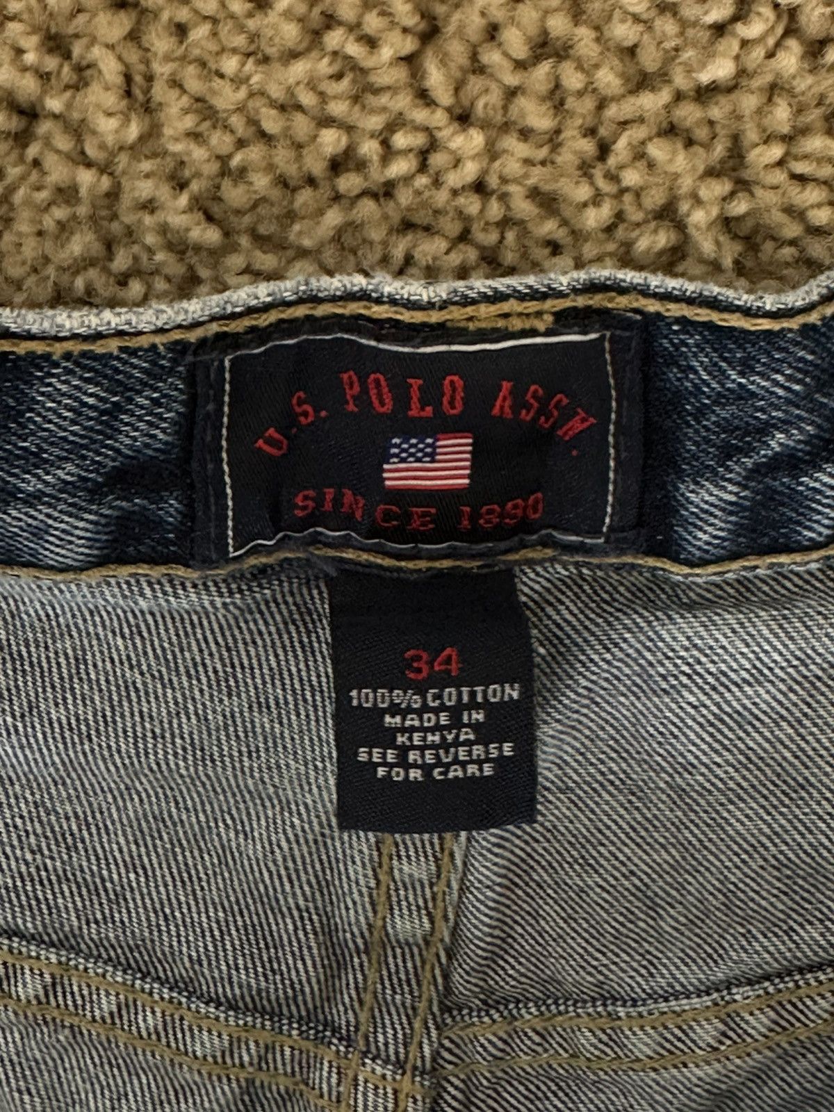 U.S. Polo Assn. Navy Blue Jorts Size US 34 / EU 50 - 5 Thumbnail