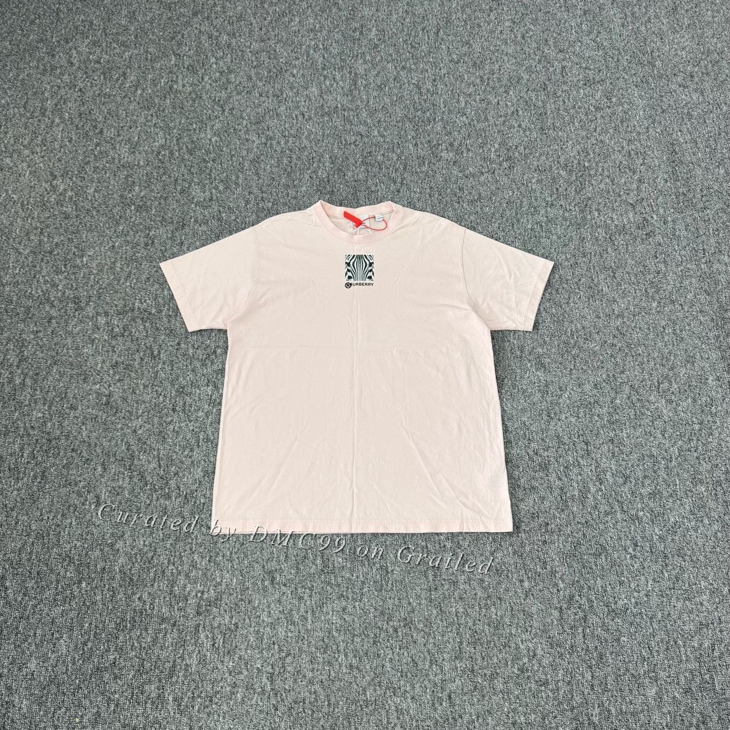 Burberry Burberry Zebra Print Letter Logo T-shirt Size S / US 4 / IT 40 - 1 Thumbnail
