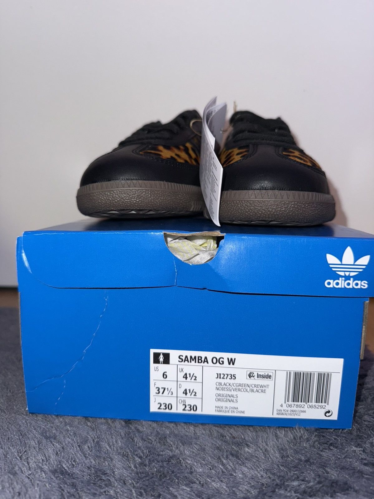 Adidas Adidas Samba OG Leopard US 6 Size US 6 / IT 36 - 7 Thumbnail