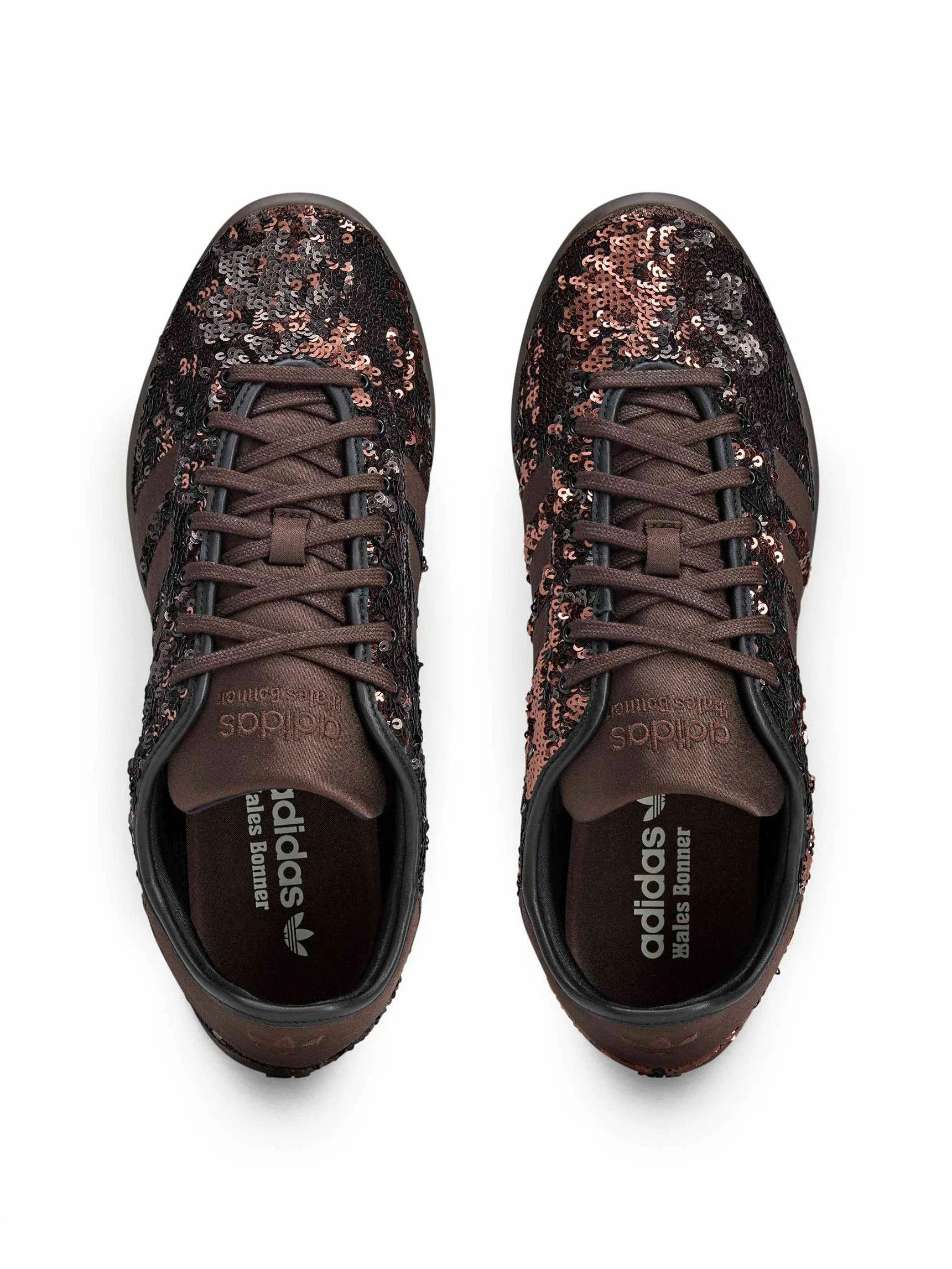 Adidas × Wales Bonner o1mle042 Low-Top Sneakers in Dark Brown Size US 9.5 / EU 42-43 - 2 Thumbnail