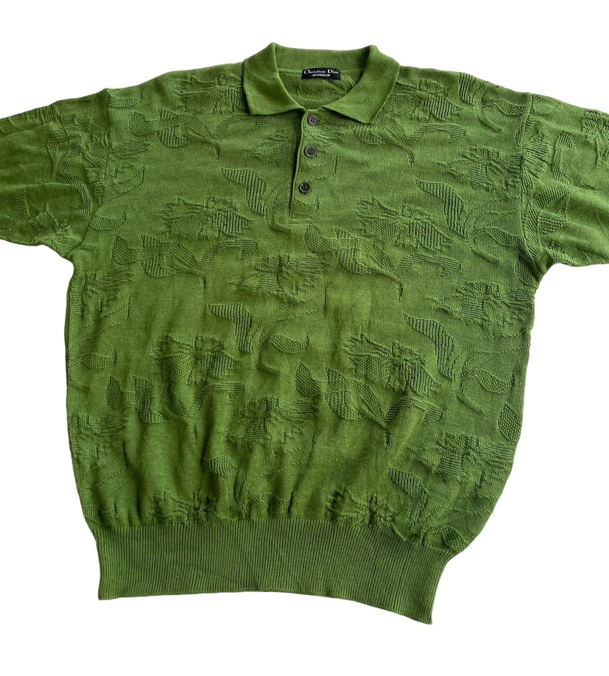 Christian Dior Monsieur CD Monsieur Luxury Knitwear Shortsleeve Sweater Size US M / EU 48-50 / 2 - 4 Thumbnail