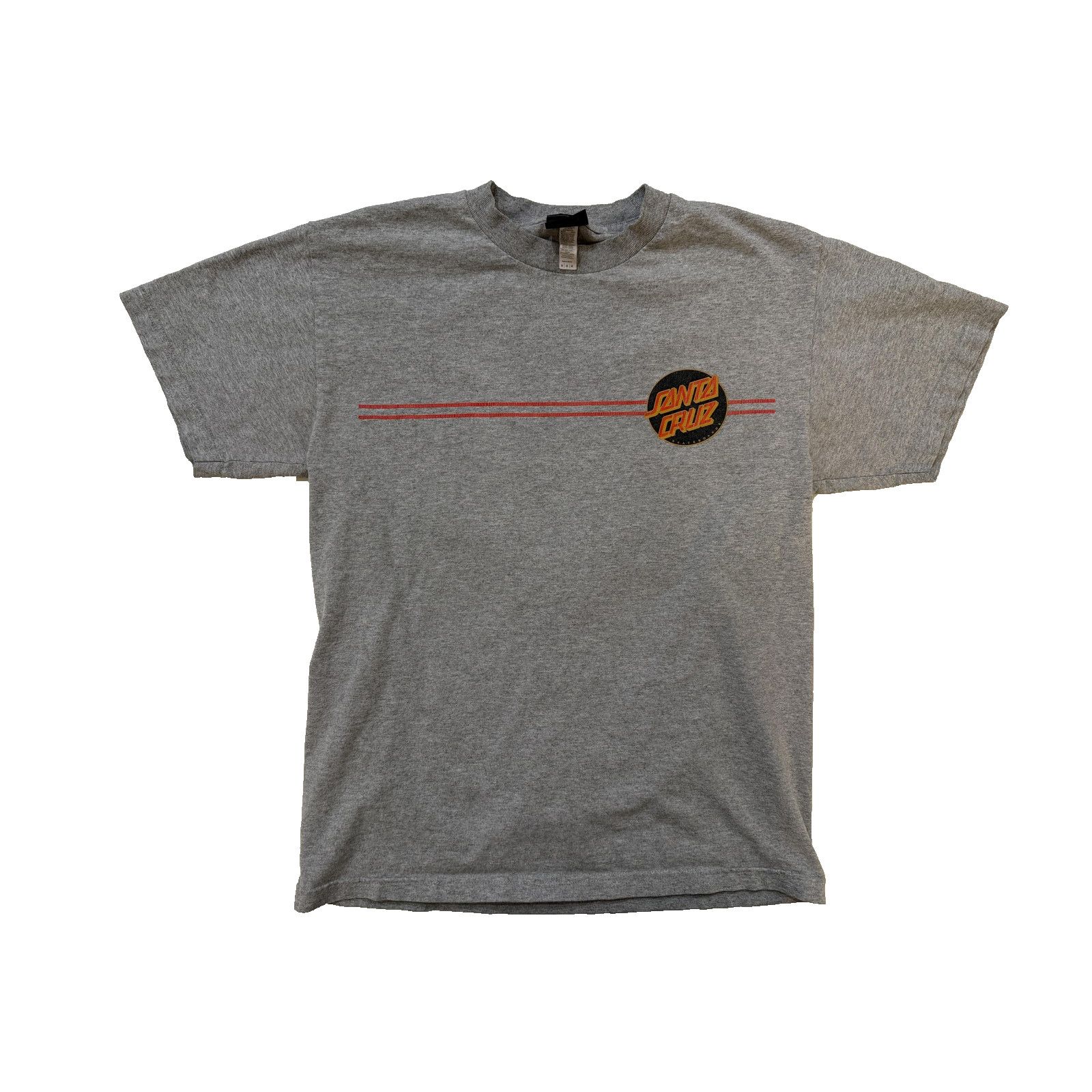 Santa Cruz Skateboards Santa Cruz Skateboards Y2K Shirt Mens MED Gray Double Sided Size US M / EU 48-50 / 2 - 1 Thumbnail