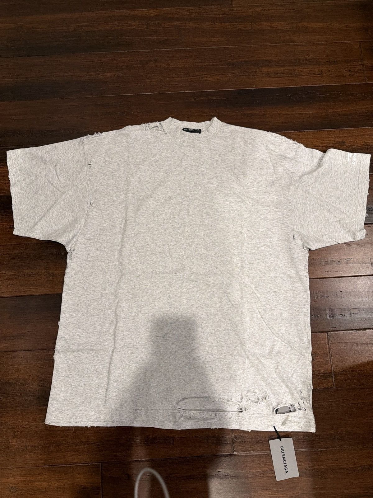 トップス BALENCIAGA OVERSIZED REPAIRED T-SHIRT 1 Balenciaga Balenciaga Unfit Oversized Repaired T-Shirt | Grailed