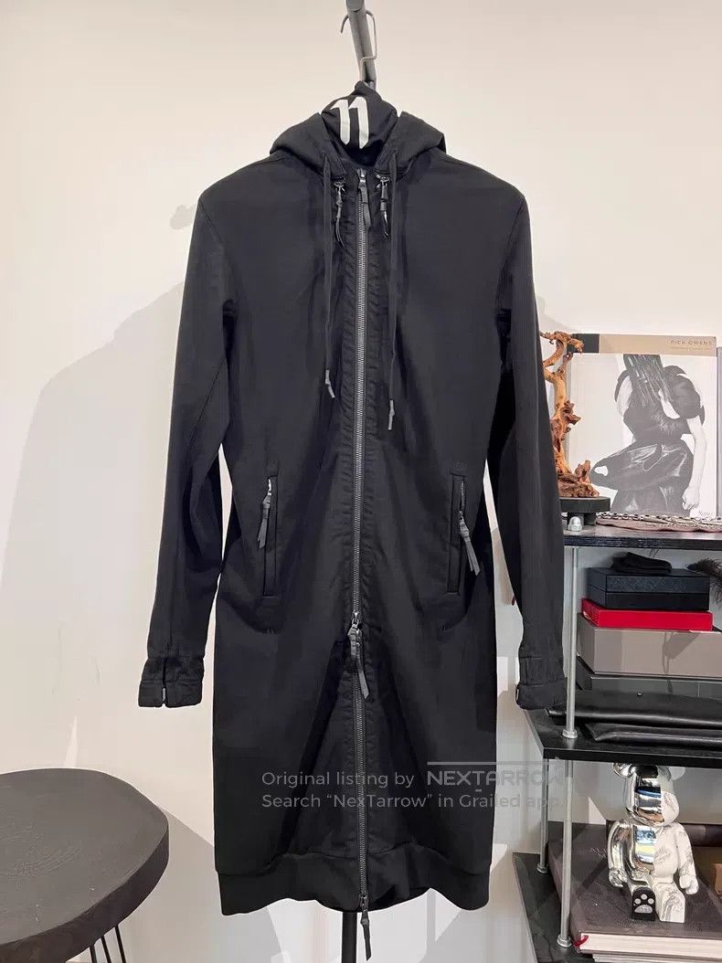 Boris Bidjan Saberi Boris Bidjan Saberi Mid-length embroidered zip-up hooded s Size US L / EU 52-54 / 3 - 1 Thumbnail