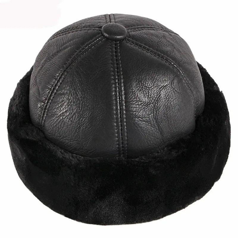 Other Thick Outdoor Warm Winter Russian Hat 57cm and 59cm Size ONE SIZE - 3 Thumbnail