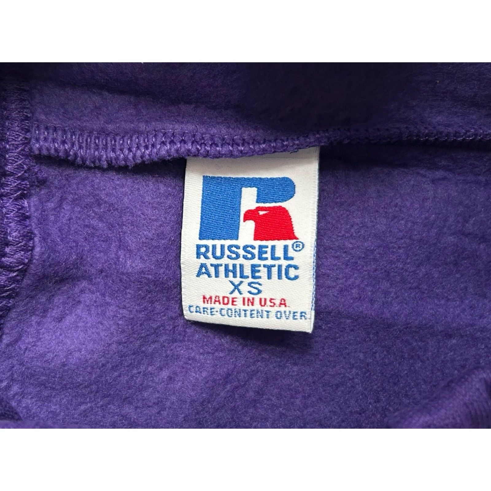 Russell Athletic VINTAGE Russell Athletic Sweatpants Mens XS Deadstock NWT 90s Made in USA Purple Sweatpants USA 1990s Men's XS Size US 27 - 6 Thumbnail