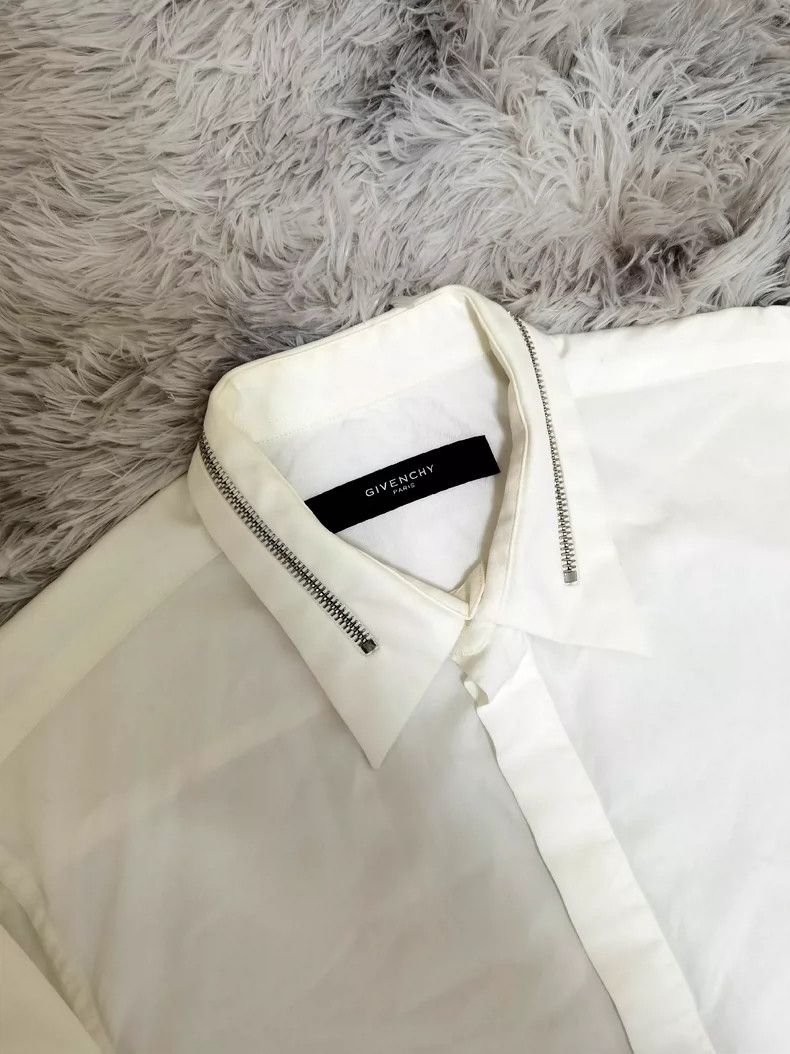 Givenchy Givenchy White long sleeve shirt Size US L / EU 52-54 / 3 - 3 Thumbnail