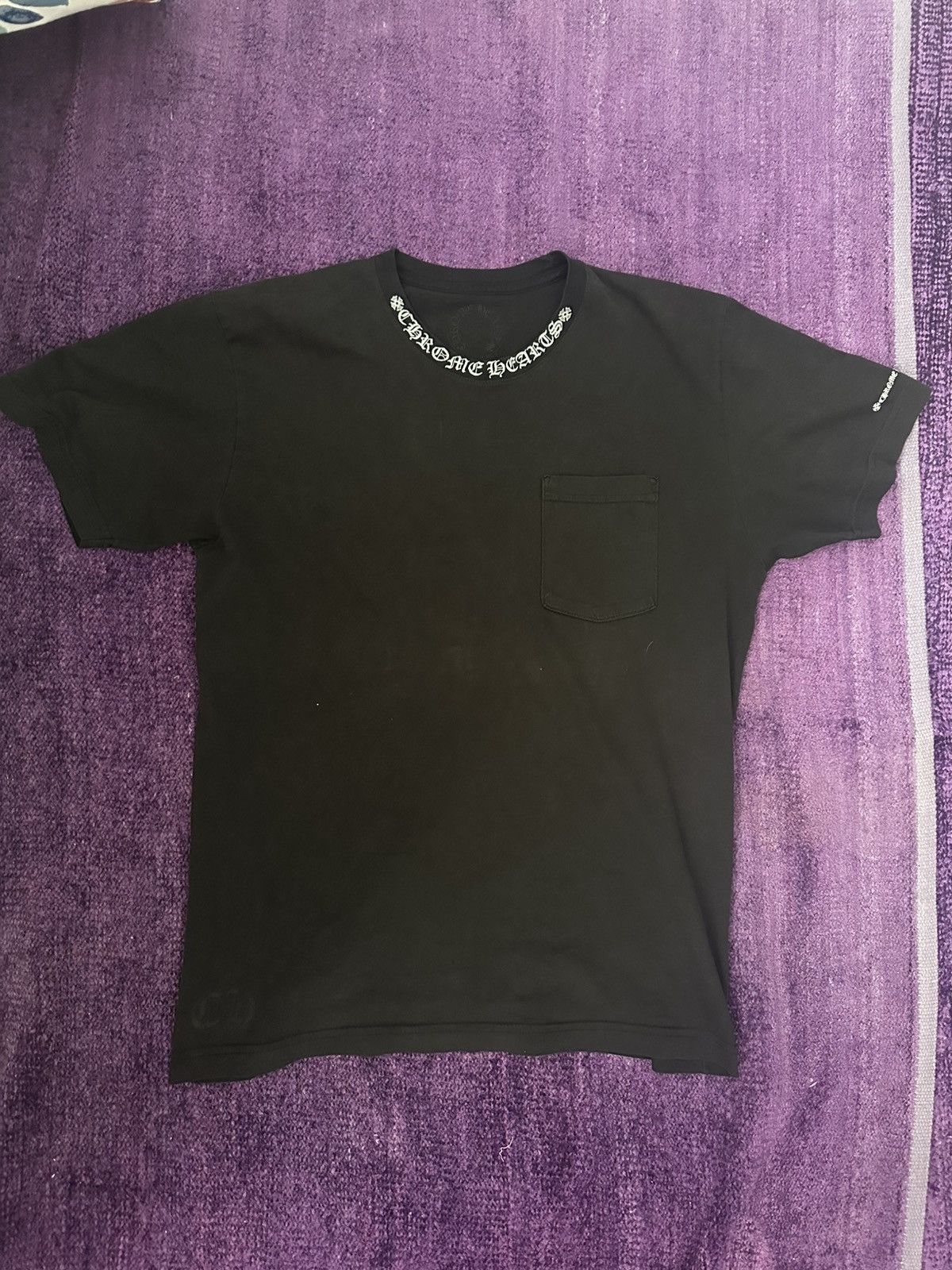 Chrome Hearts Neck Logo T Shirt