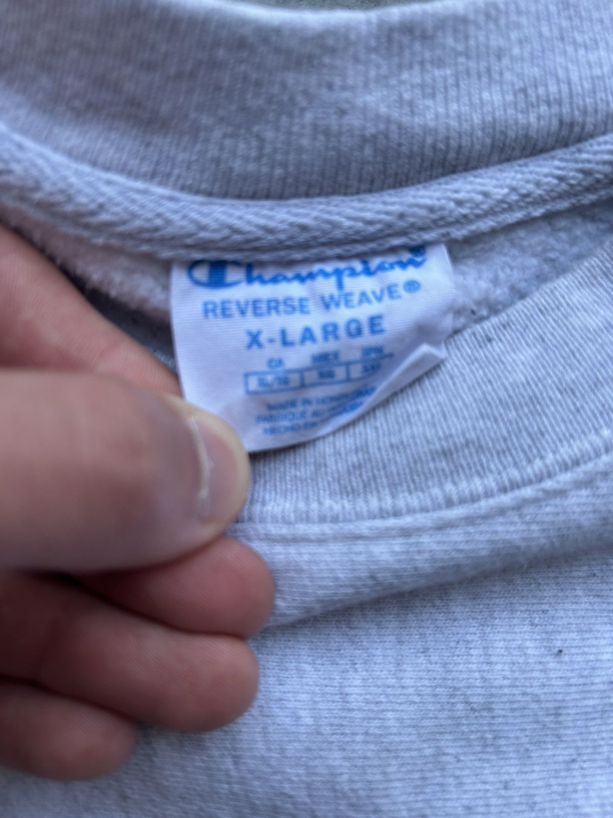Champion Vintage 90s Champion Crewneck Size US XL / EU 56 / 4 - 5 Thumbnail