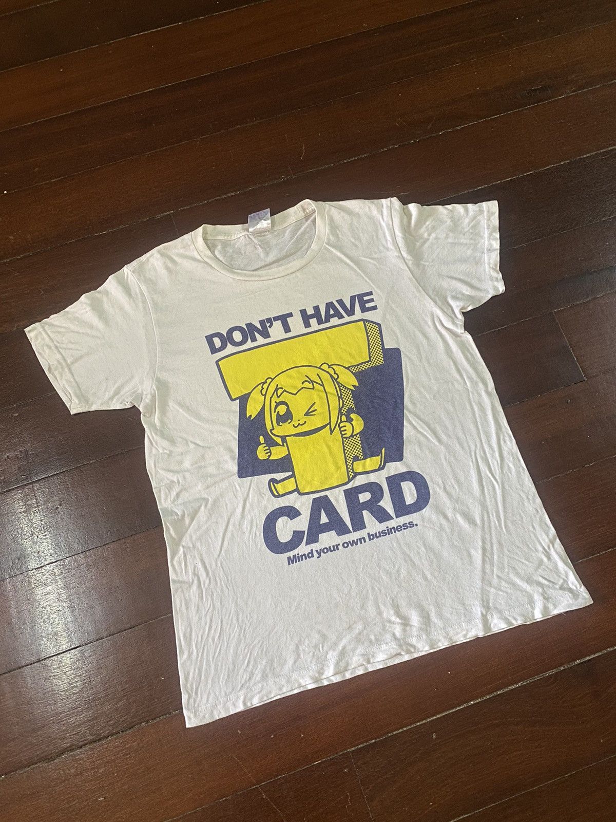 Anime × Vintage Rare pop team epic takeshobo no card anime manga japan Size US L / EU 52-54 / 3 - 3 Thumbnail