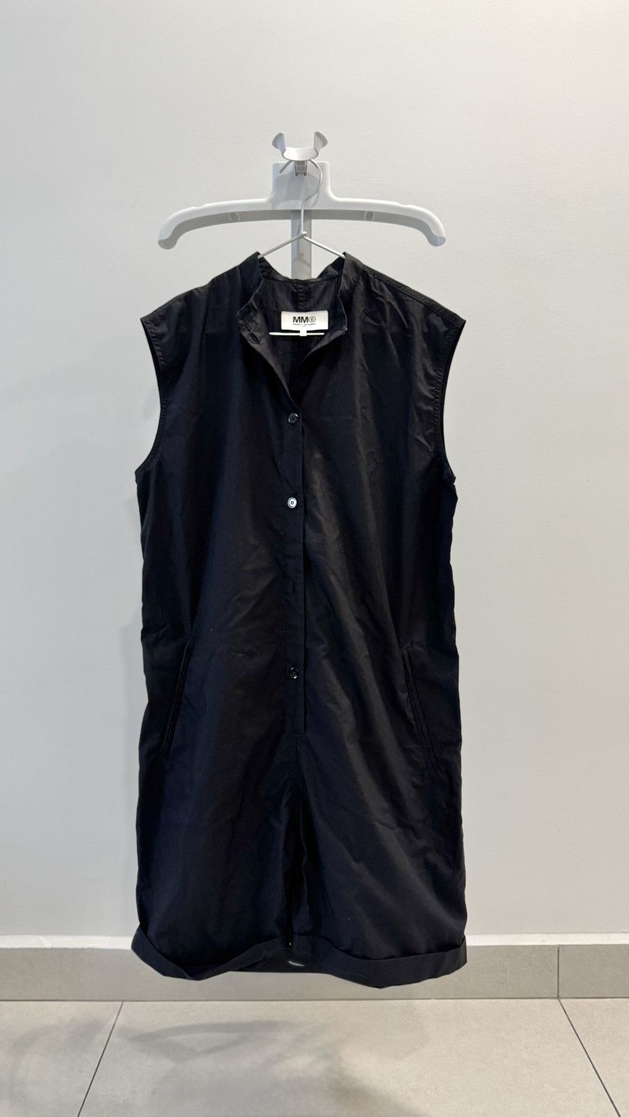 Maison Margiela MM6 Maison Margiela Black Short Jumpsuit Size XS / US 0-2 / IT 36-38 - 1 Thumbnail