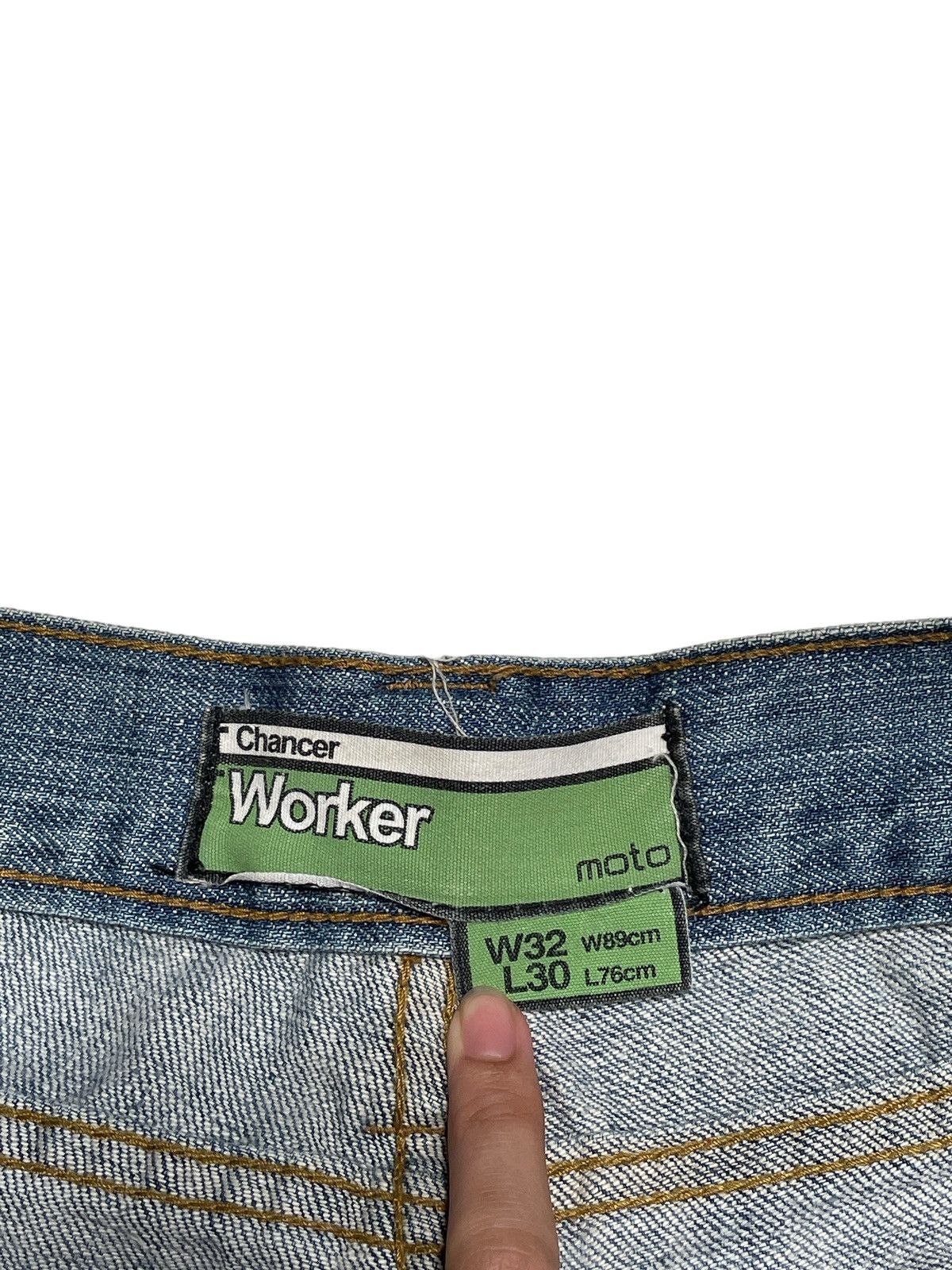 If Six Was Nine × Japanese Brand Rare Design Vintage Brand Chancer Tactical Baggy Jeans 2000s Size US 32 / EU 48 - 12 Thumbnail