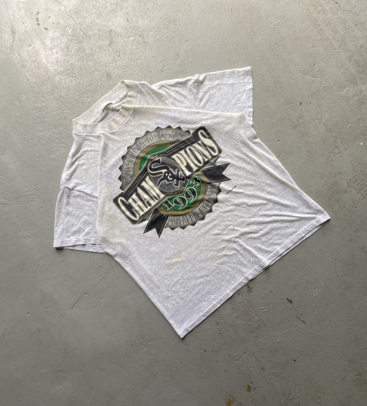 Logo 7 Vintage 1993 Chicago White Sox tee Size US XL / EU 56 / 4 - 1 Thumbnail