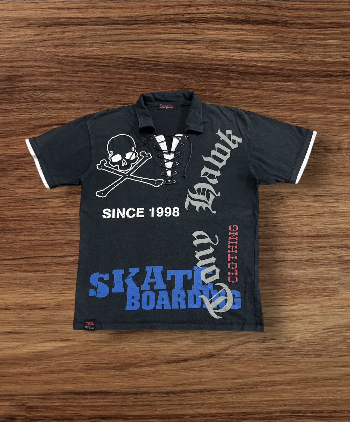 Japanese Brand Vintage Japanese Brand TONY HAWK Double Layer Tee Size US M / EU 48-50 / 2 - 1 Thumbnail