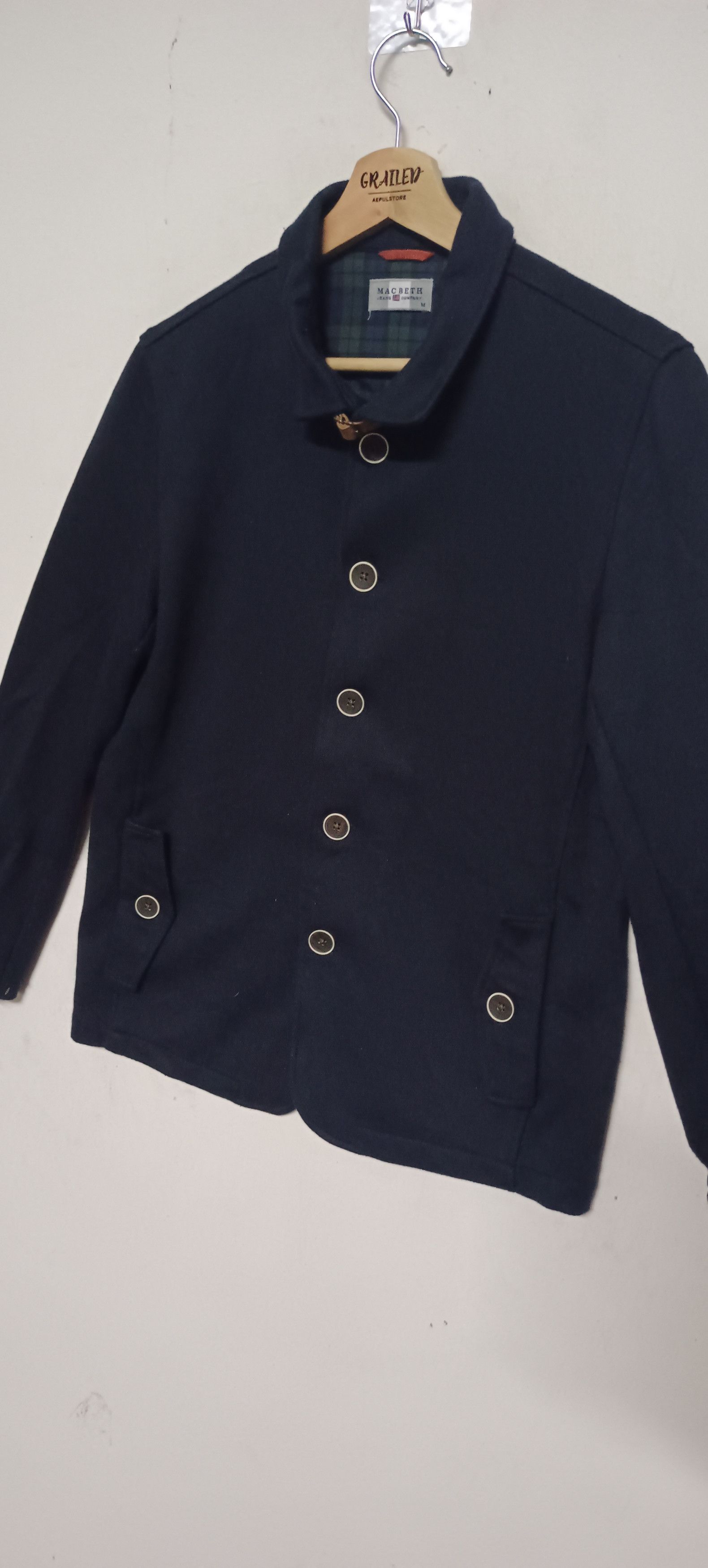 Japanese Brand × Macbeth × Vintage Vintage🔥 Macbeth Chore Jacket Button Up Size US M / EU 48-50 / 2 - 5 Thumbnail