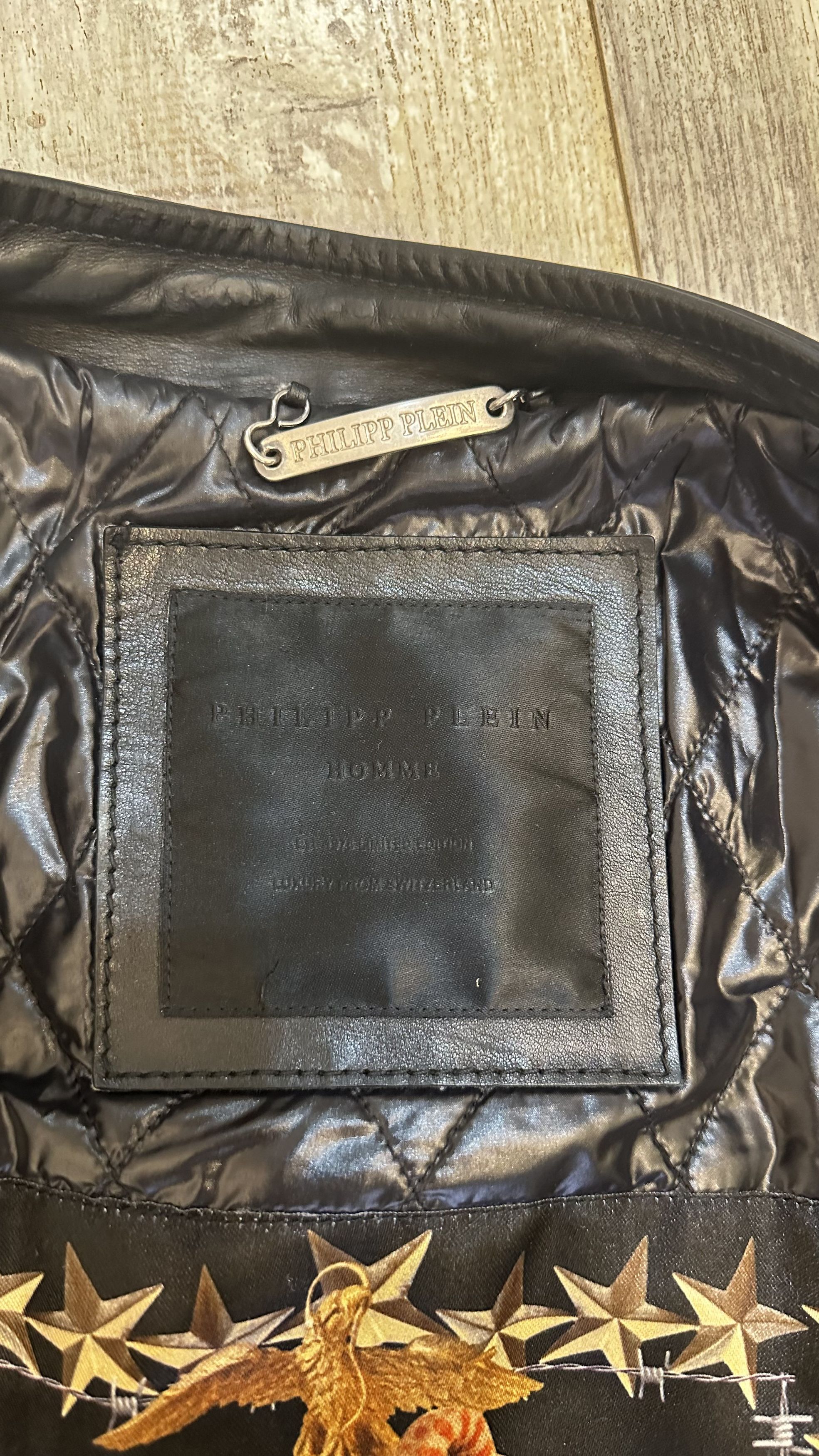 Philipp Plein Philipp plein leather jacket Size US XXL / EU 58 / 5 - 3 Thumbnail