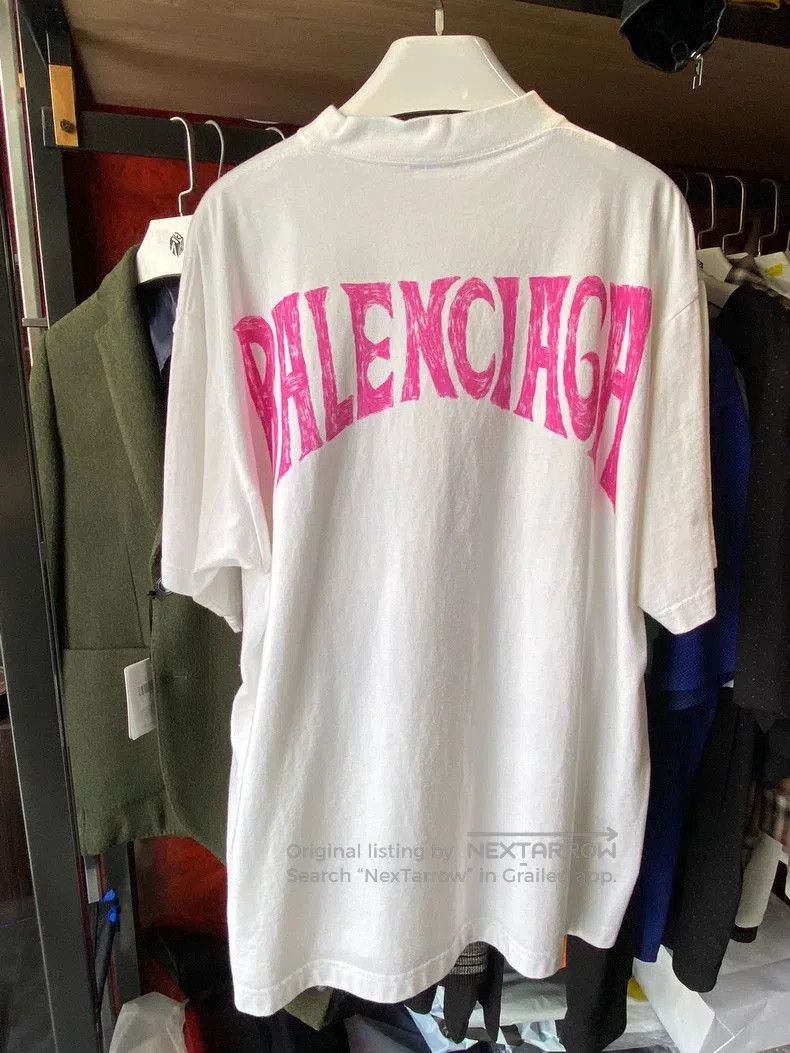 Balenciaga Balenciaga Men's Short Sleeve T-shirt. Size US M / EU 48-50 / 2 - 1 Thumbnail