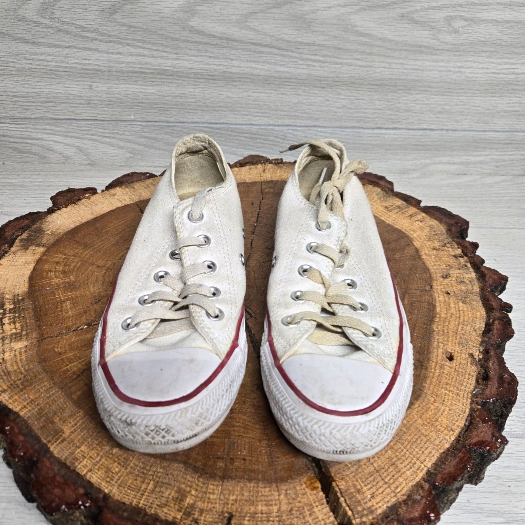 Converse Vintage Converse Chuck Taylor All Star Canvas Sneakers Unisex Adults Athletic US 4 EU 39 White 90s Mens Womens Size US 4 / IT 34 - 3 Thumbnail