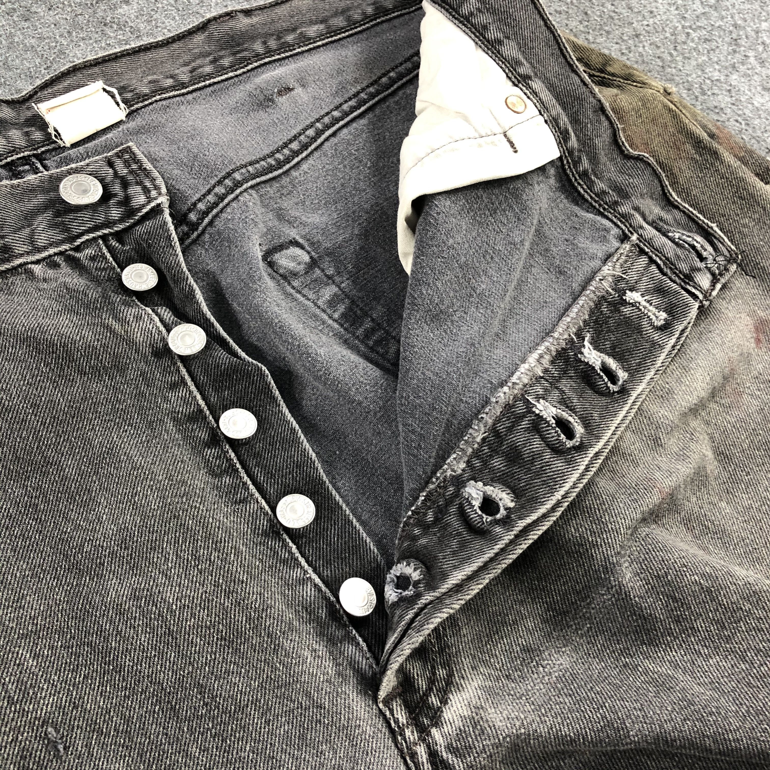 Levi's Vintage 90s Levis 501 Earth Tone Jeans-J1610 Size US 39 - 13 Thumbnail
