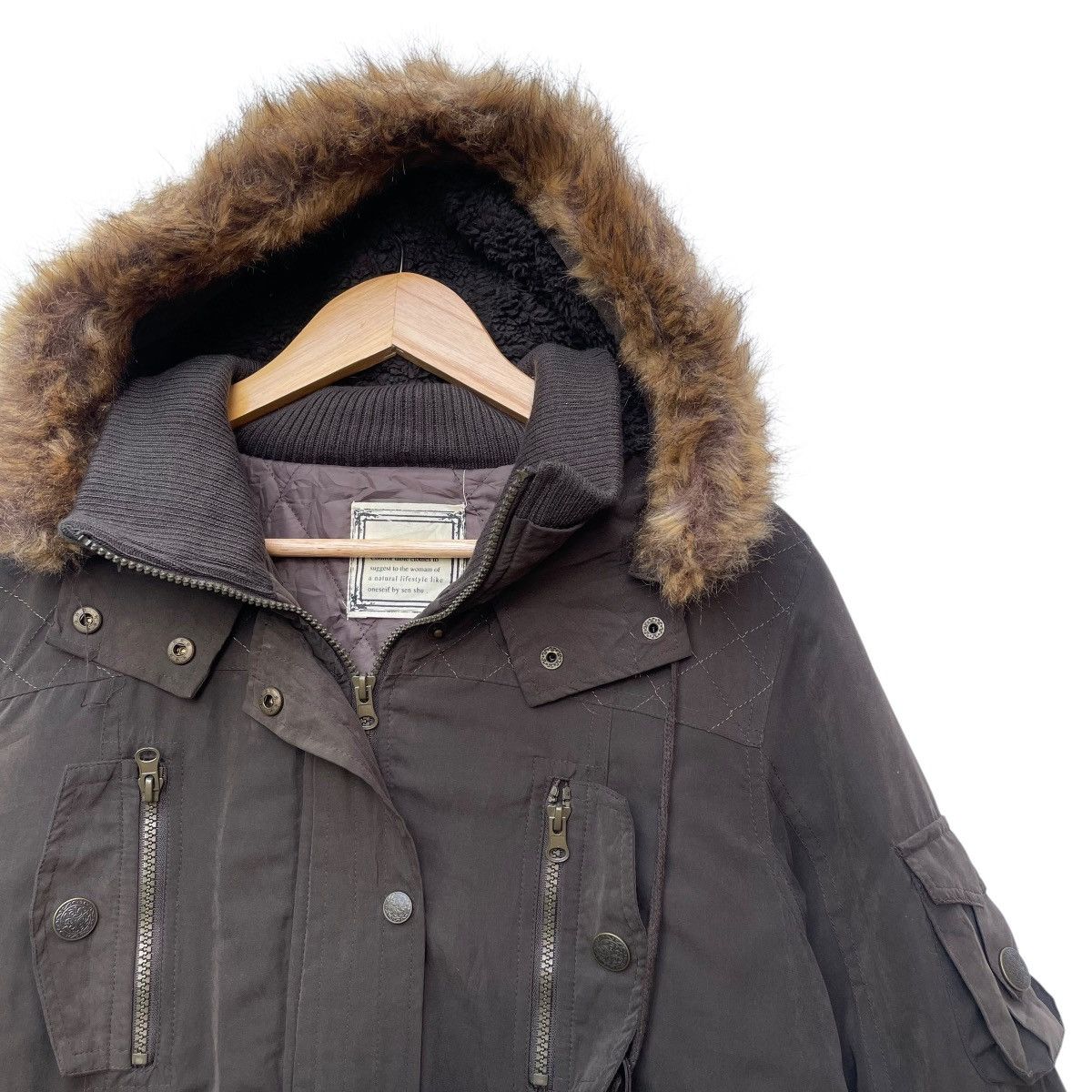 Japanese Brand Japanese Brand C’estbien!Vous Parka Jacket Size US M / EU 48-50 / 2 - 3 Thumbnail