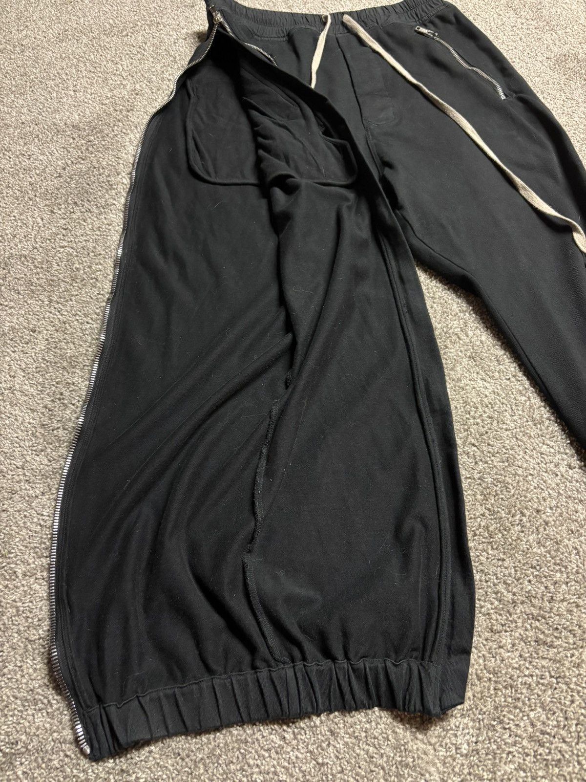 Rick Owens Rick Owens Tecuatl zipper sweatpants S/S’20 Size US 31 - 4 Thumbnail