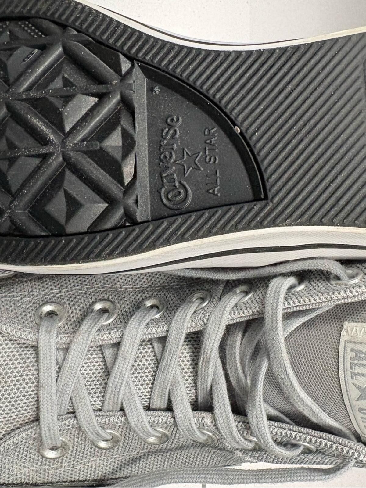 Converse Converse All Star Chucks Sneakers in Light Gray and White Size US 8 / IT 38 - 2 Thumbnail