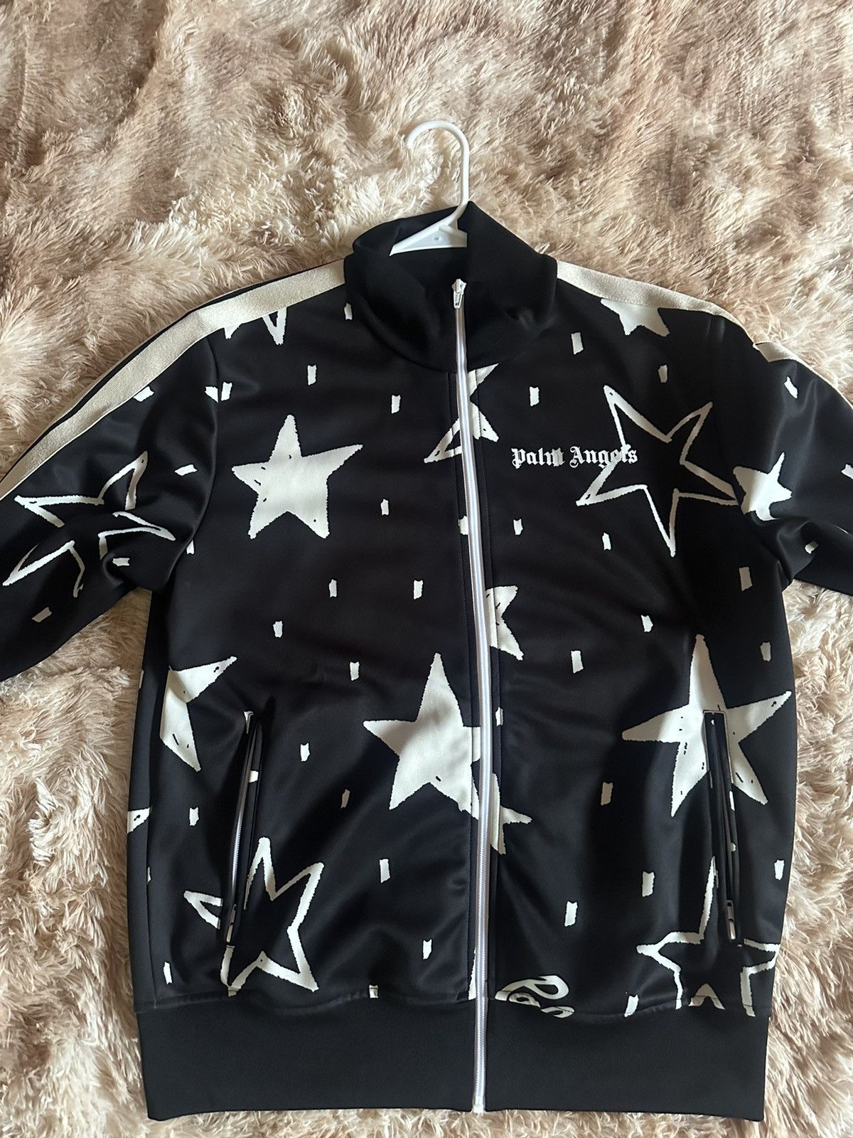 Palm Angels Palm Angels Night Sky Logo Track Jacket Size US XL / EU 56 / 4 - 1 Thumbnail