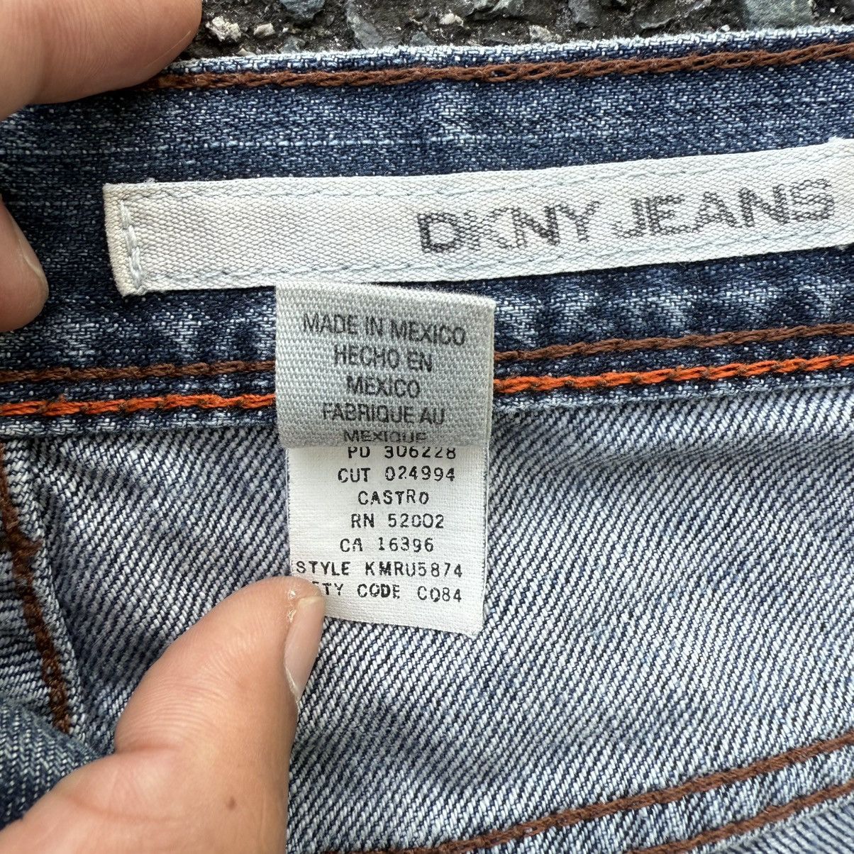 DKNY × Jean × Vintage VINTAGE DKNY JEAN RIPPEP STRAIGHT FADED DENIM PANTS Size US 33 - 11 Thumbnail