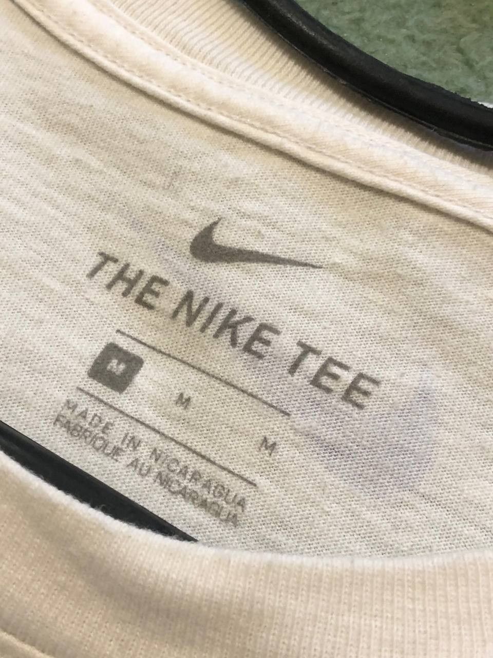 Nike Vintage T-Shirt Nike Tee white crazy Y2K logo #99 streetwear Size US M / EU 48-50 / 2 - 2 Thumbnail