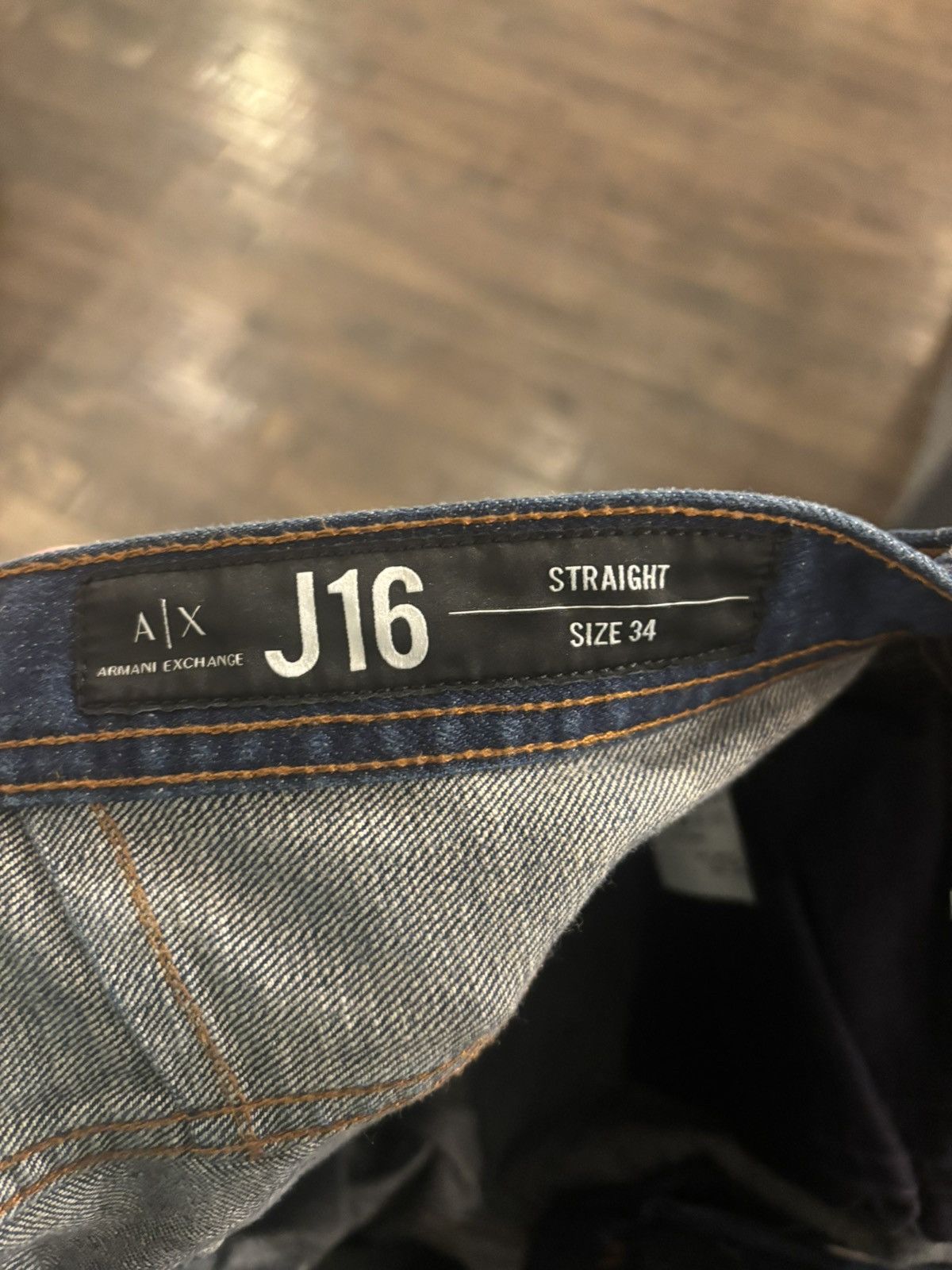 Armani Exchange Armani Exchange straight leg jeans Size US 34 / EU 50 - 3 Thumbnail