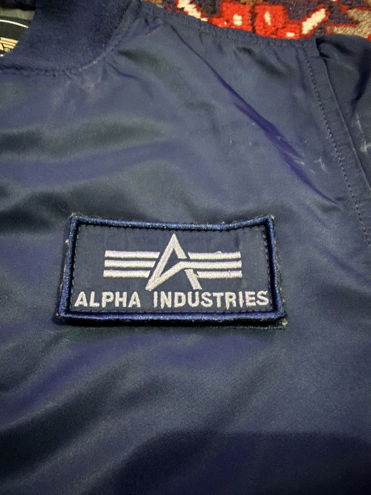 Alpha Industries Alpha Industries X Rose Bud Japan MA-1 Bomber Jacket Size S / US 4 / IT 40 - 4 Thumbnail
