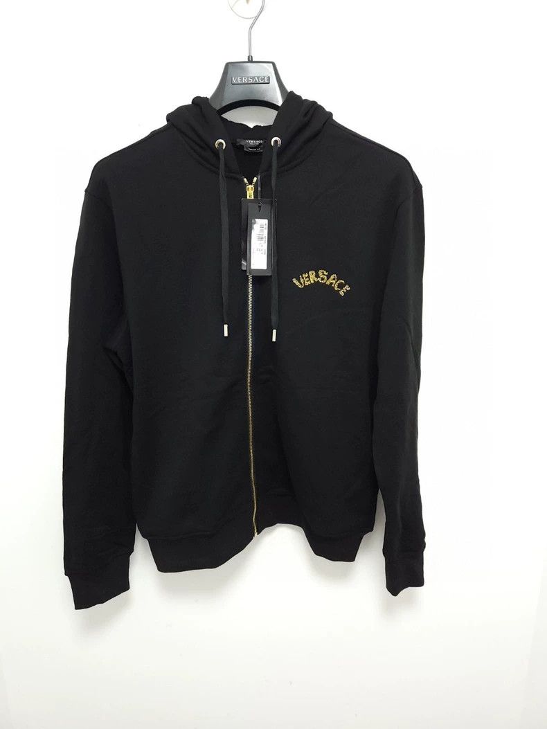 Versace Versace Gold thread embroidered hoodie jacket Size US M / EU 48-50 / 2 - 2 Thumbnail