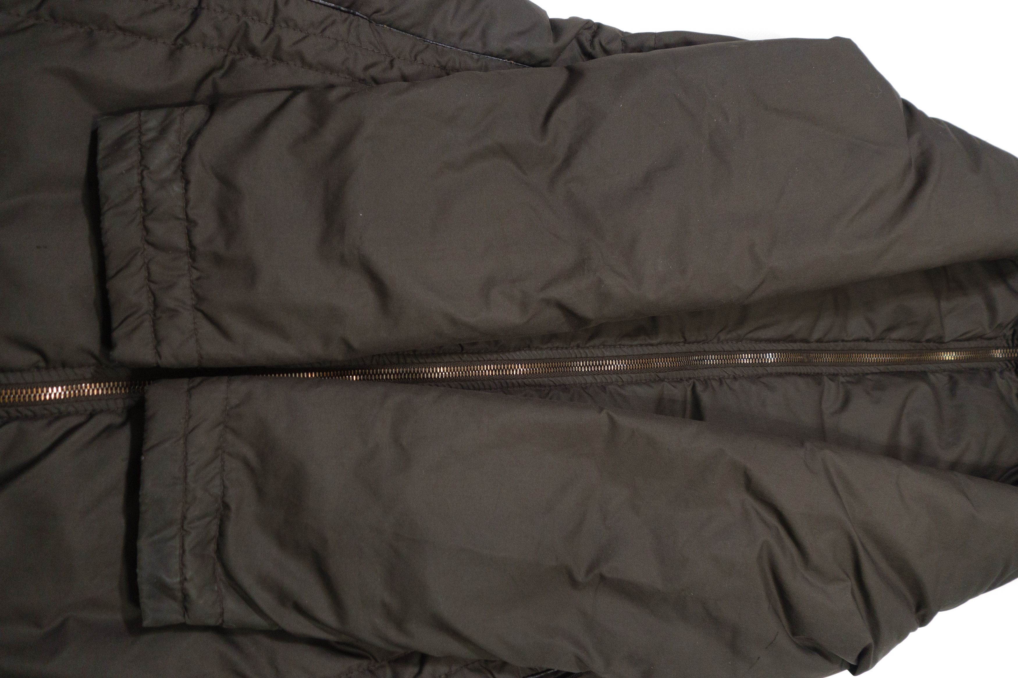 Moncler 00s Long Down Coat High Fur Collar Vintage Size M / US 6-8 / IT 42-44 - 8 Thumbnail