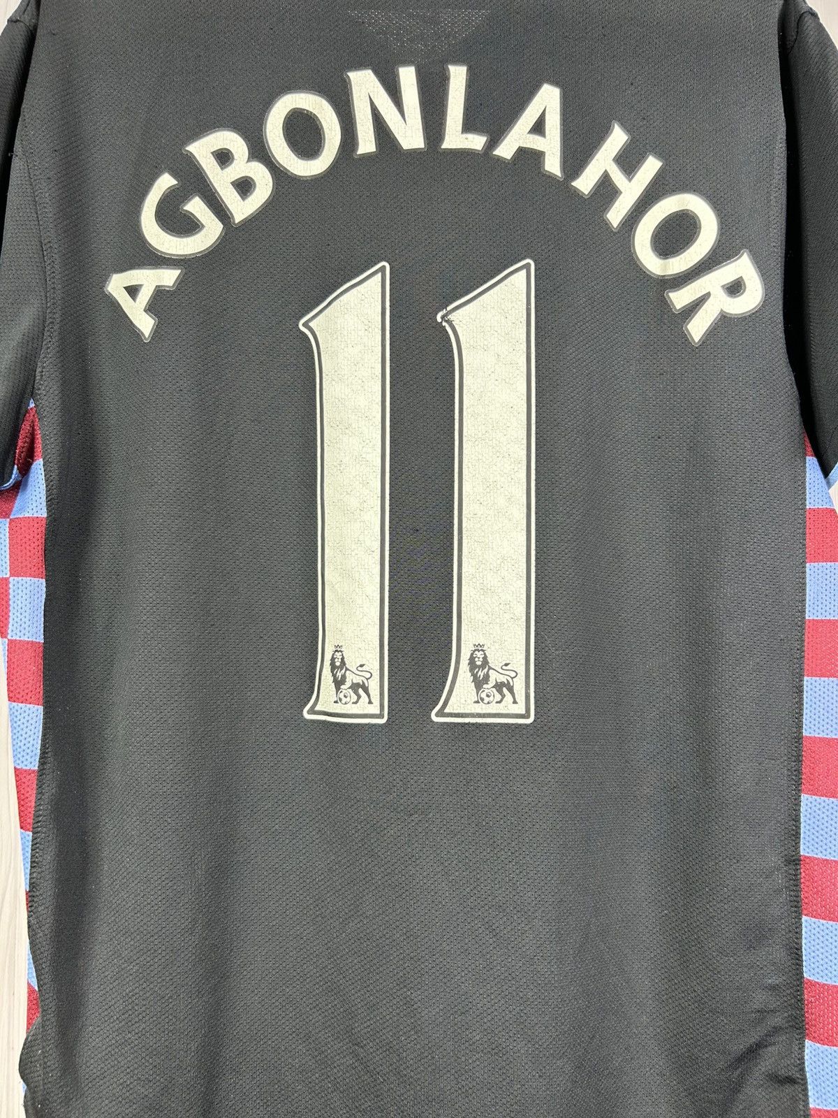 Nike Nike 2010-11 Aston Villa Away Shirt #11 AGBONLAHOR Size M Size US M / EU 48-50 / 2 - 22 Thumbnail