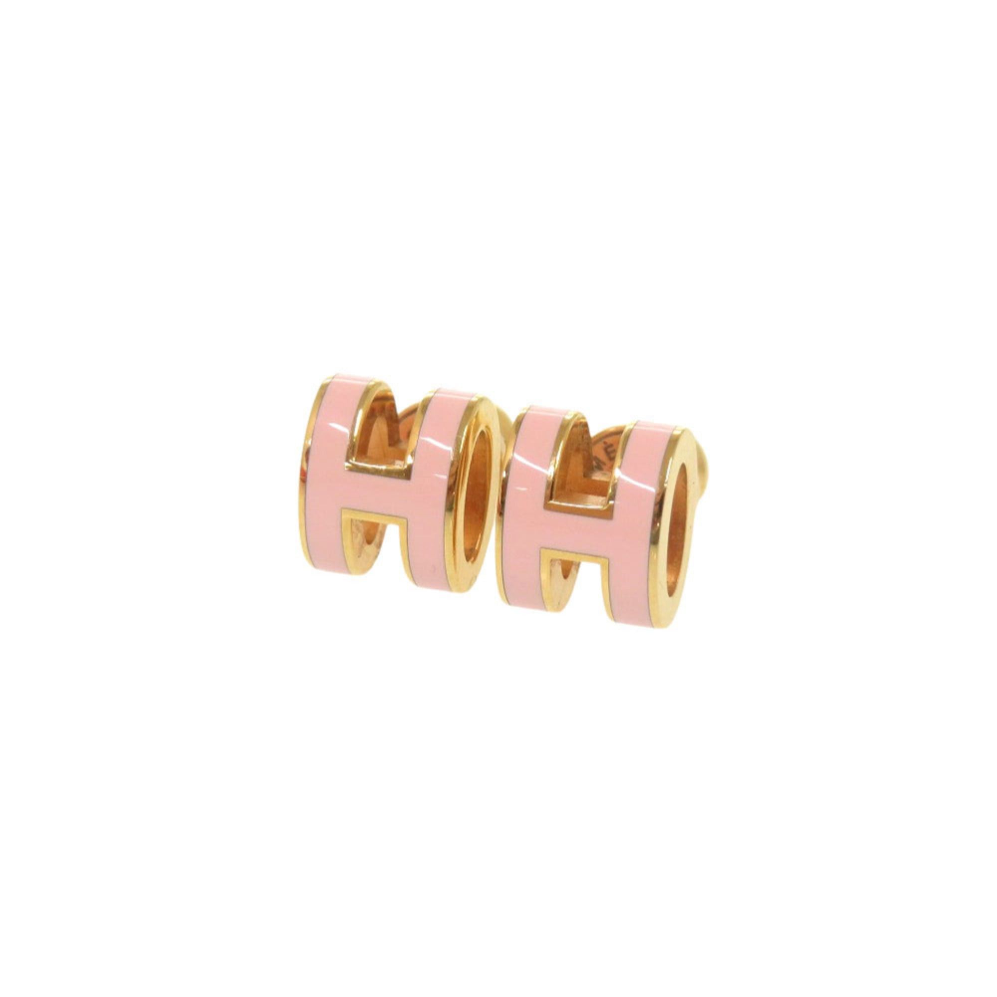 Hermes Hermes Pop H Mini Pink Gold Hardware Earrings, Accessory 1551 HERMES Size ONE SIZE - 1 Thumbnail