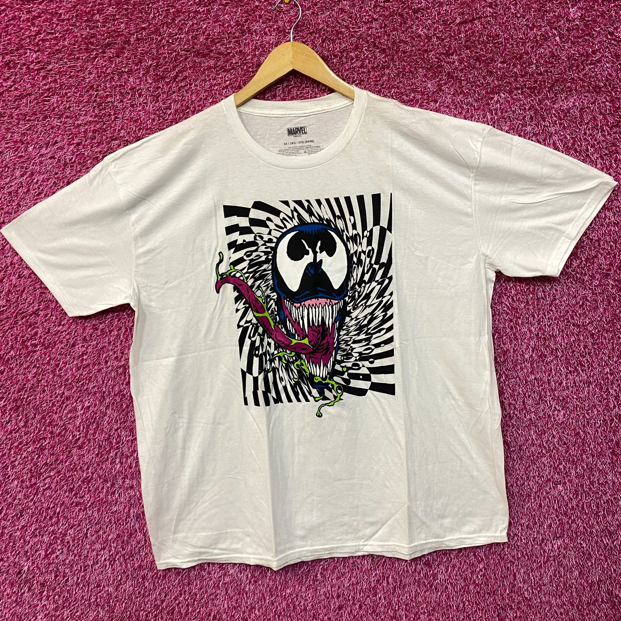 Marvel Comics Marvel Venom Retro Illusion T-Shirt 3XL Size US XXL / EU 58 / 5 - 3 Thumbnail