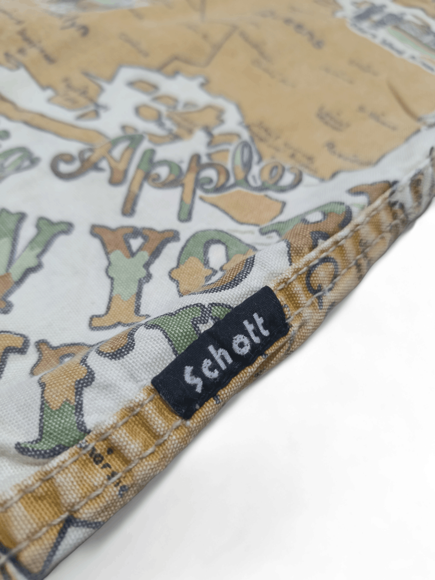 Schott Vintage Schott Bros New York Map Pattern Shirt Size US M / EU 48-50 / 2 - 6 Thumbnail