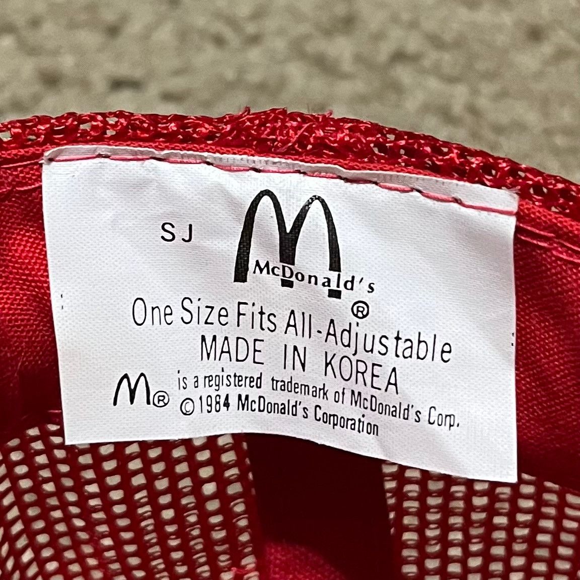 Other Vintage 1984 USA Olympics McDonald’s Red White Blue Trucker Size ONE SIZE - 4 Thumbnail