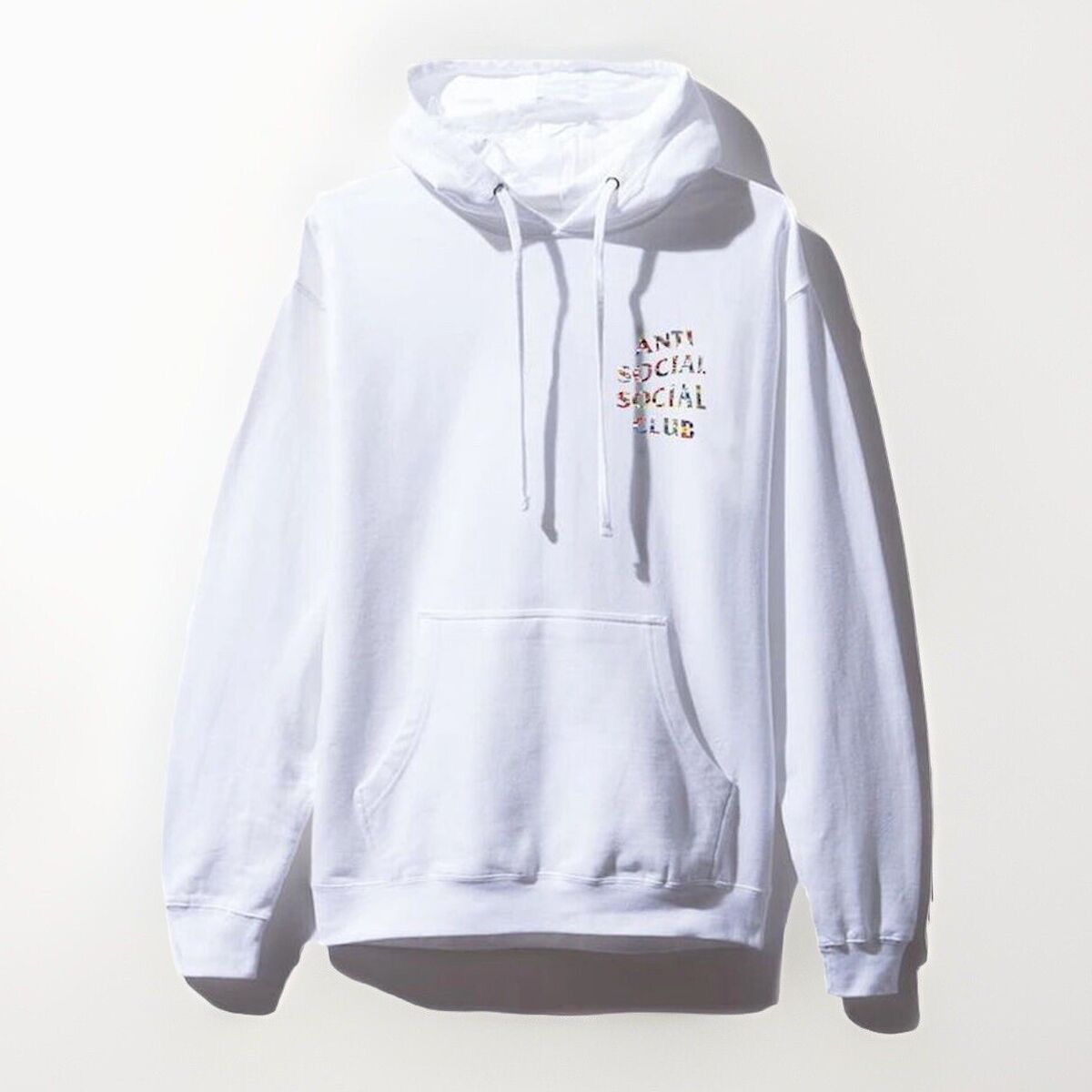 Anti Social Social Club New Anti Social Social Club Flag Hoodie White Sz L Size US L / EU 52-54 / 3 - 2 Thumbnail