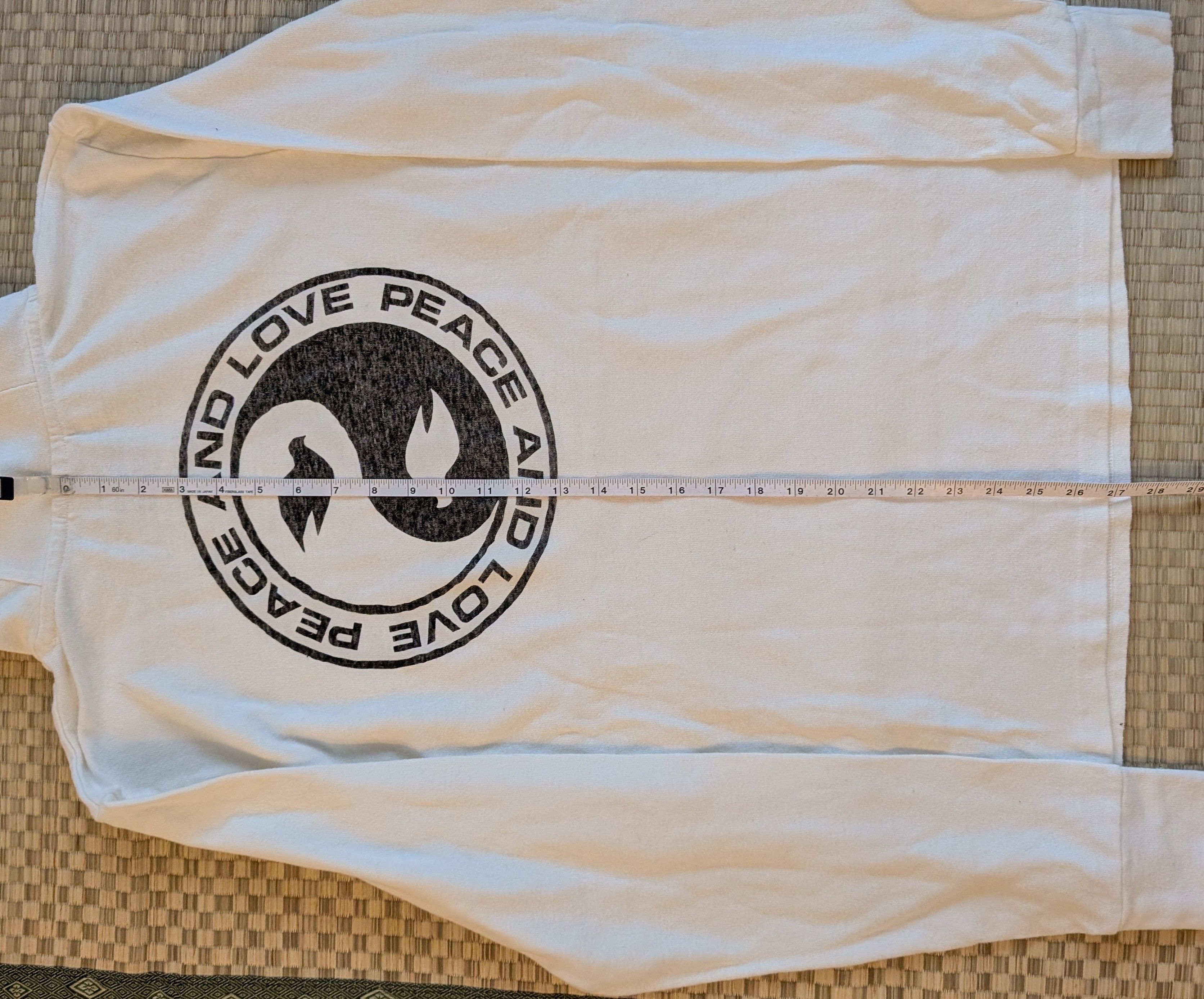 Jungmaven NWT Jungmaven Santa Cruz Peace and Love Hoodie Size US M / EU 48-50 / 2 - 5 Thumbnail