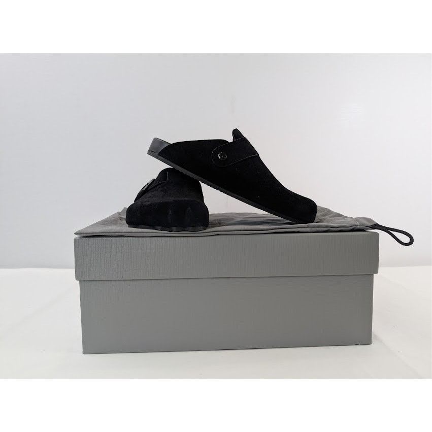 Balenciaga o1rshd1 Q:2 / Sunday Mule Slip On Sandals in Black Size US 9 / EU 42 - 20 Thumbnail