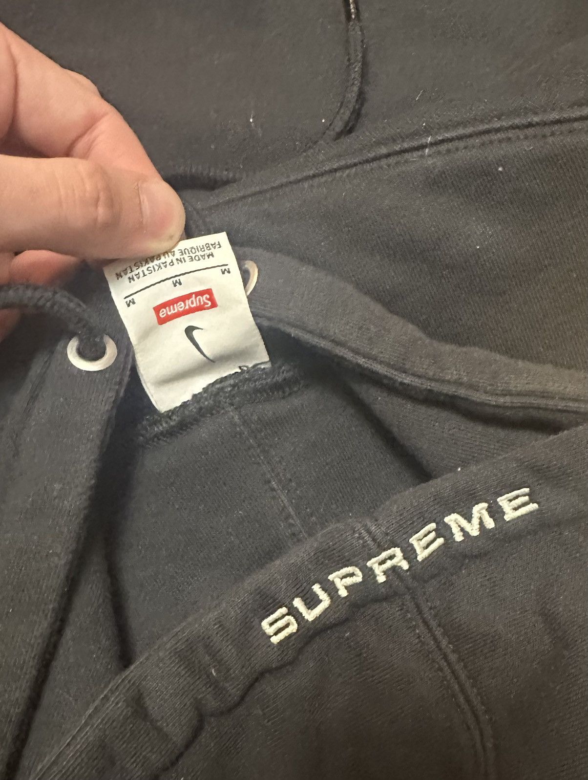 Nike × Supreme Supreme Nike Hooded Sweatshirt SS24 Size US M / EU 48-50 / 2 - 5 Thumbnail