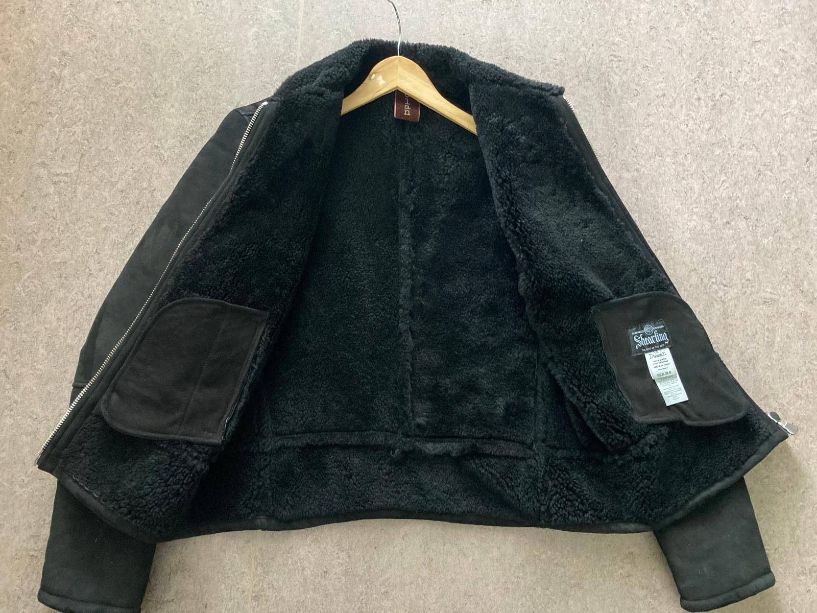Italic Delan Lambskin Shearling Jacket Size IT54 (Slim Fit) Size US M / EU 48-50 / 2 - 6 Thumbnail