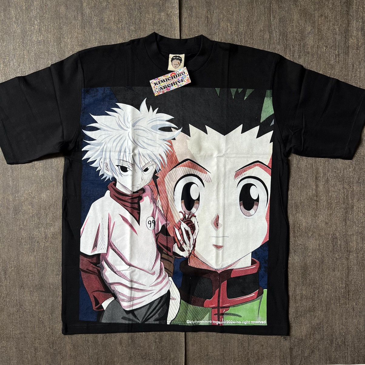 image of Kilua X Gon X Hisoka X Hunter X Hunter X Anime Fan Bbotlegg in Black, Men's (Size XL)