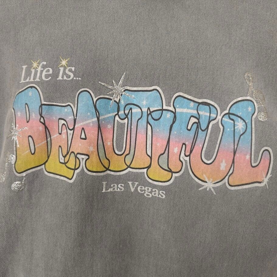 Feature Life Is Beautiful Festival Sweatshirt Hoodie Mens Size 3XL Size US XXL / EU 58 / 5 - 2 Thumbnail