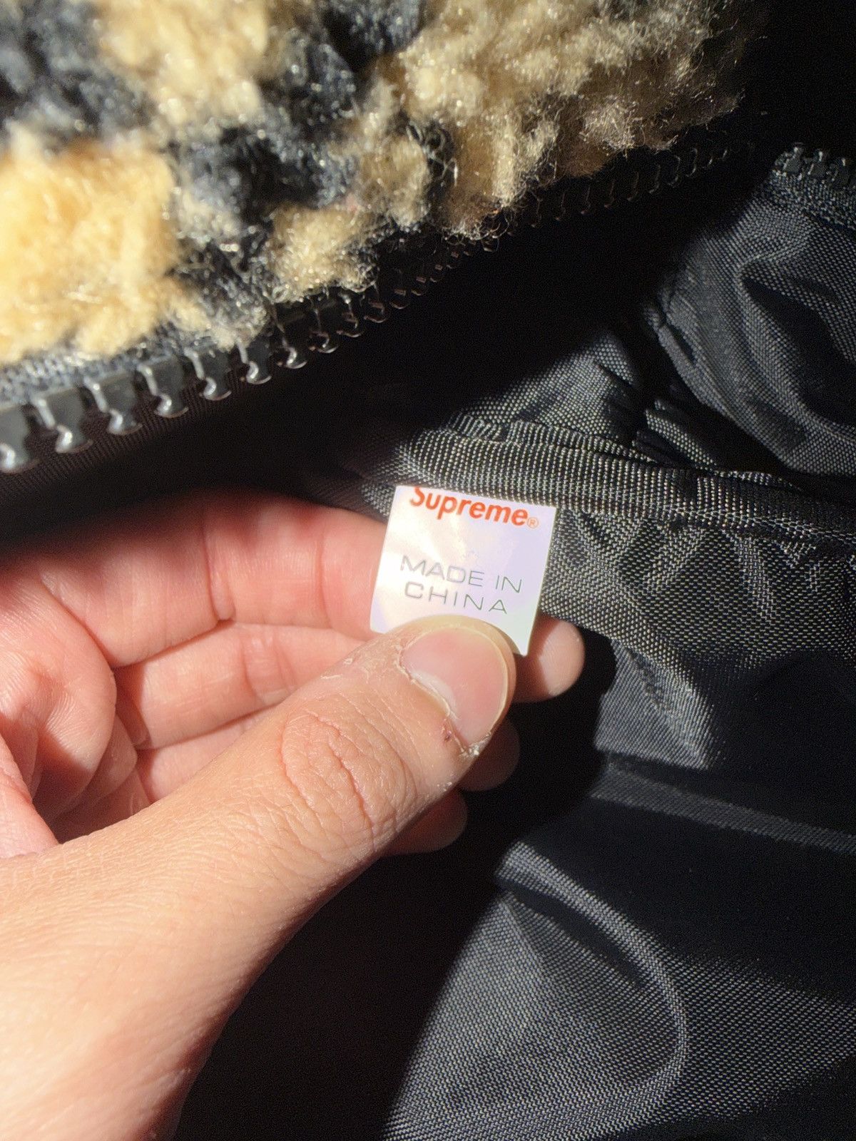 Supreme Supreme Leopard Fleece Backpack Size ONE SIZE - 5 Thumbnail