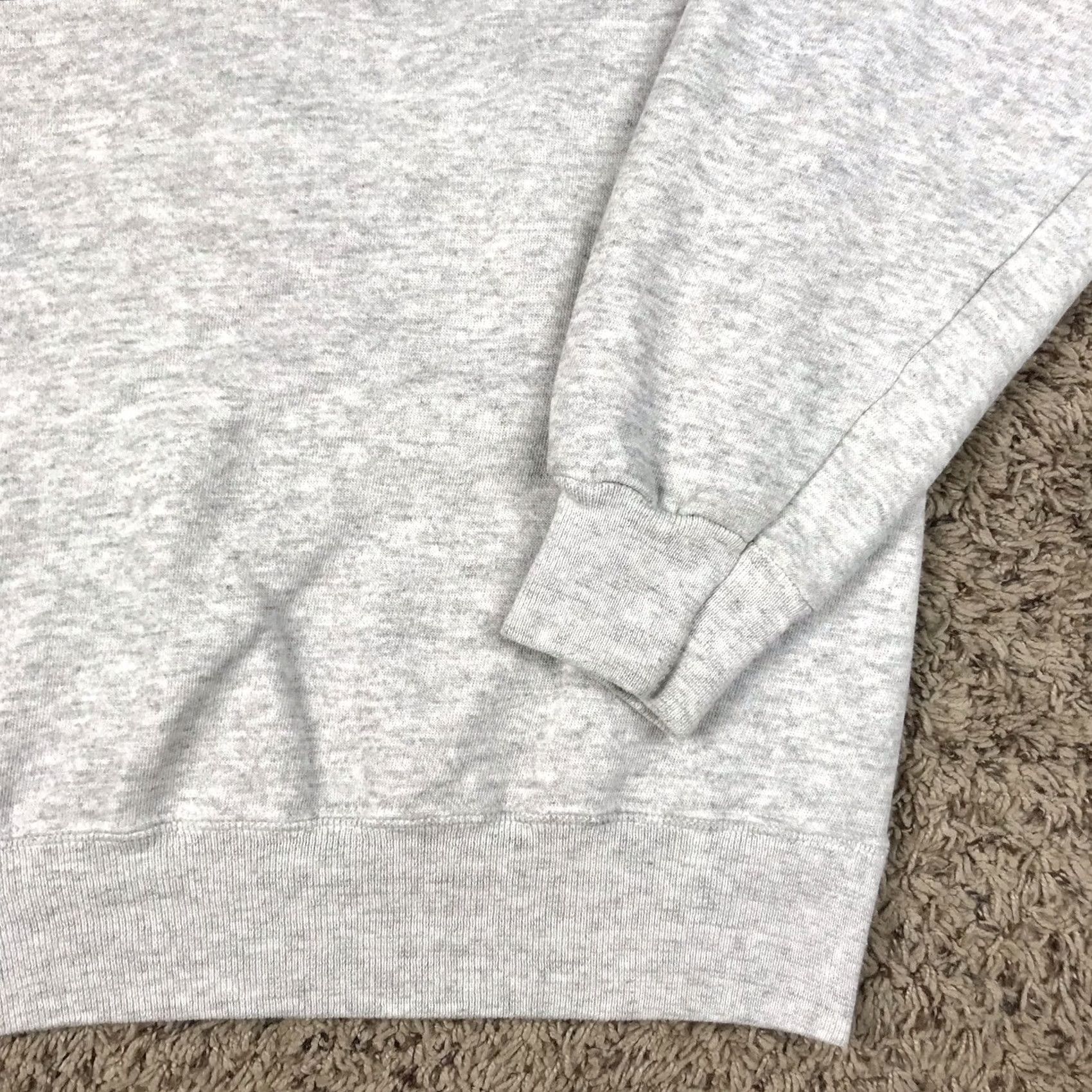 Hanes VINTAGE Bicycle Museum Of America 1994 Gray Crewneck Sweatshirt Large Hanes Activewear Mens 90s Graphic Print Size US L / EU 52-54 / 3 - 6 Thumbnail