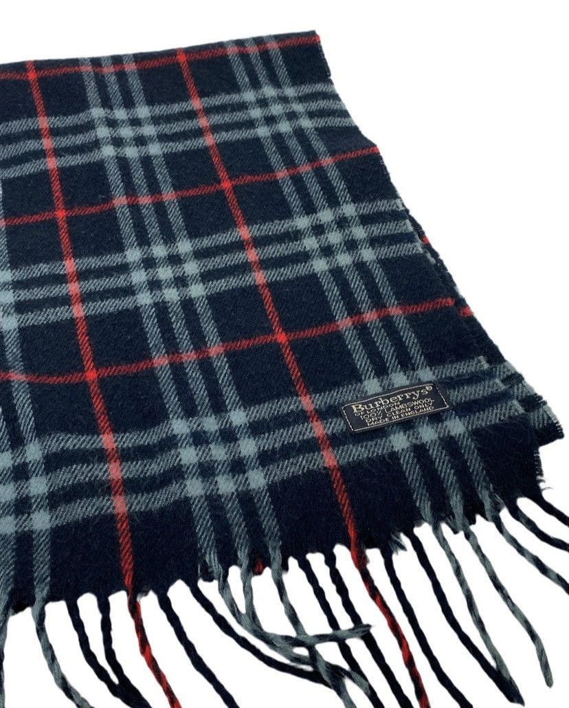 Burberry Burberry Nova Check Wool Scarf Size ONE SIZE - 2 Thumbnail