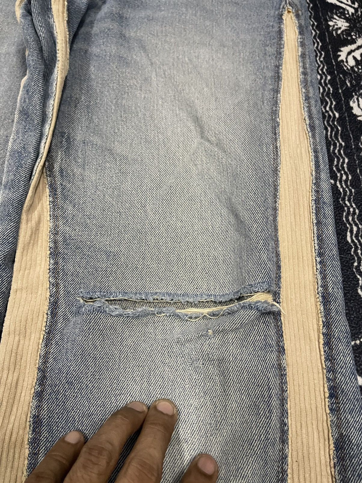 Iceberg 90s ICEBERG JEANS SIDE CORDUROY DESIGN RARE Size US 31 - 6 Thumbnail