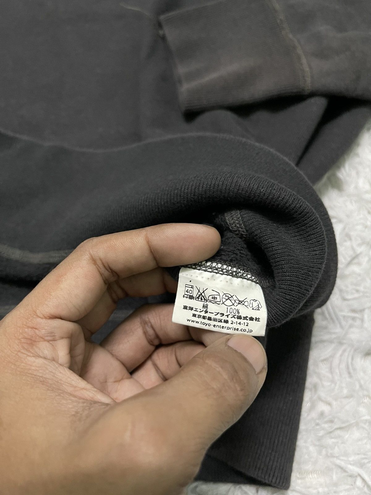 Buzz Rickson's VINTAGE BUZZ RICKSON SWEATSHIRT “HELLS ANGELS” CHARCOAL L Size US L / EU 52-54 / 3 - 11 Thumbnail